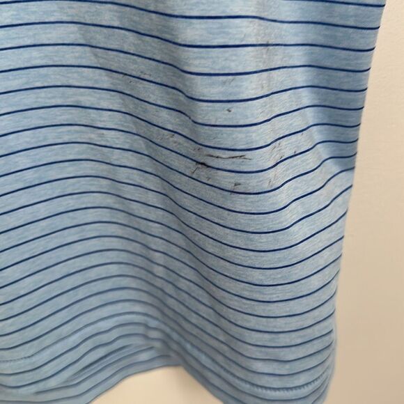 Peter Millar Summer Comfort Performance Polo Shirts Striped Set of 2 XL Flawed - Picture 6 of 11